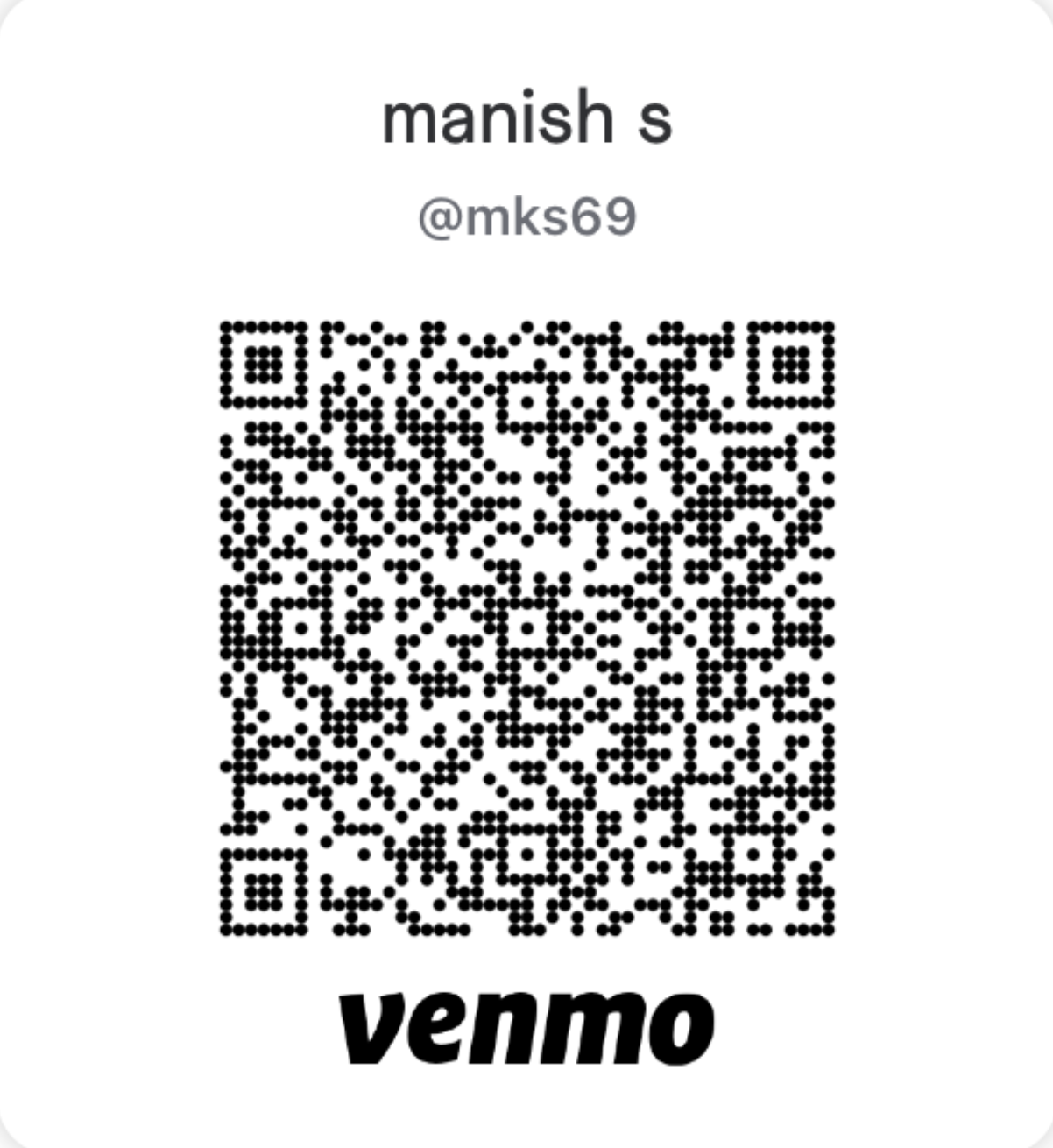 Venmo QR Code